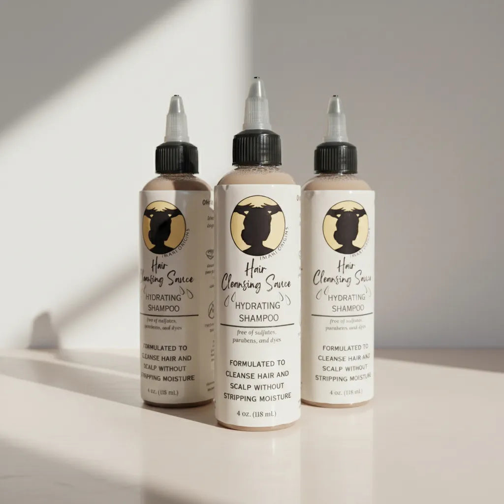 Hair Cleansing Sauce - Hydrating Shampoo for All Hair Types