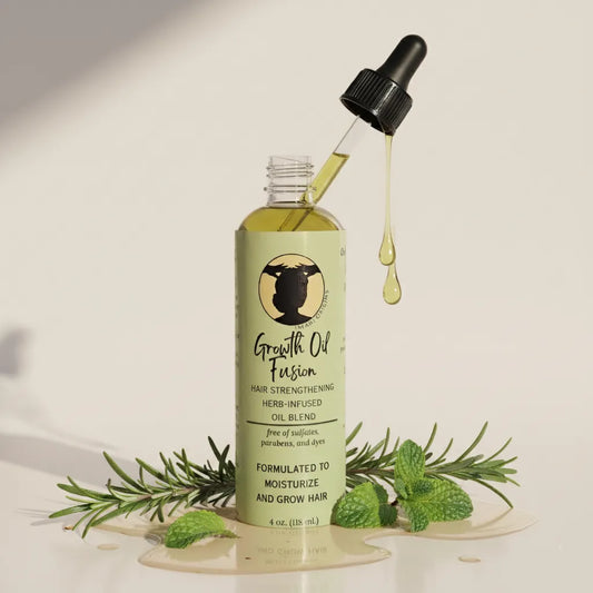 Growth Oil Fusion – Herb-Infused Hair Strengthening Blend